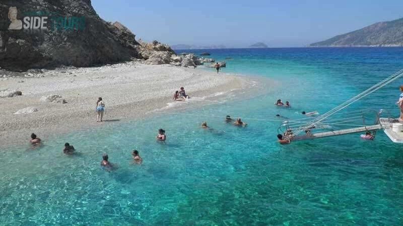 Insel Suluada von Side Antalya