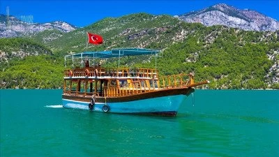 Kumköy'den Oymapınar barajı tekne turu