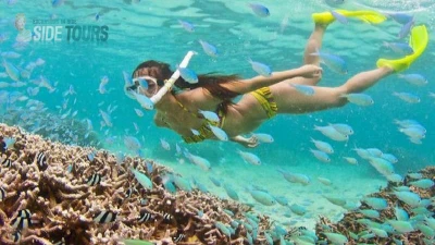 Snorkeling in Side Turkey