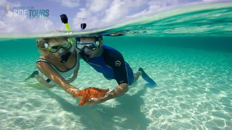 Snorkeling in Side Turkey