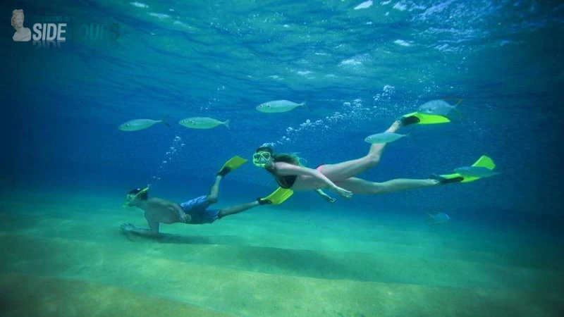 Snorkeling in Side Turkey