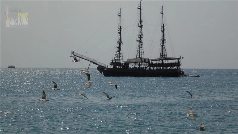 Excursion bateau Side Turquie