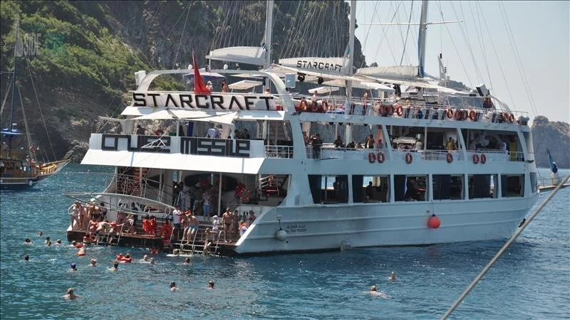Alanya boat trip from Çolaklı