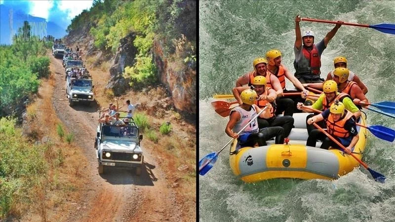 Jeep safari rafting Kızılot