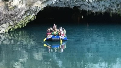 Jaskinia Altinbesik z Sorgun Turcja