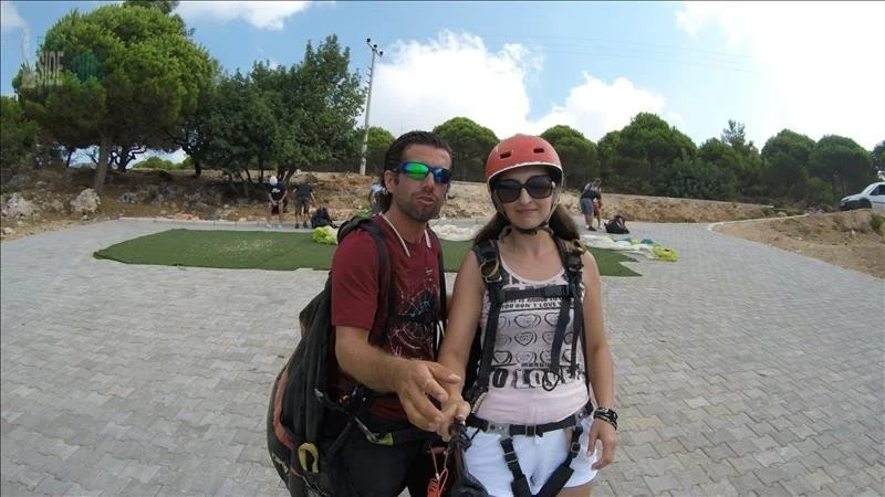 Paragliding in Çolaklı Turkey